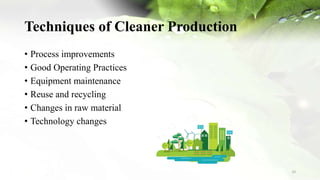 Cleaner production promotion | PPTX