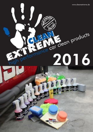 CLEANEXTREME Katalog 2016