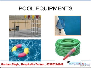 POOL EQUIPMENTS
 