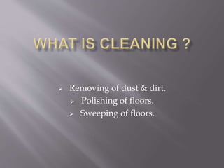 Cleaning agents | PPT