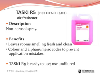 housekeeping Cleaning agents | PPTX