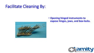 Open Instruments For Cleaning Cleaning and Decontamination | PDF