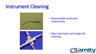 Open Instruments For Cleaning Cleaning and Decontamination | PDF