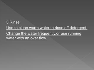Cleaning and sanitizing | PPTX