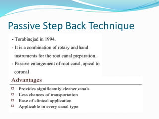 Passive Step Back Technique
 