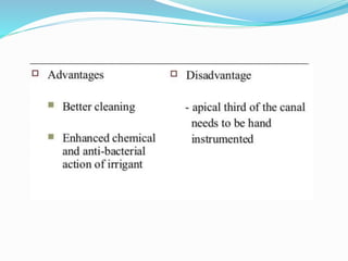 Cleaning and shaping