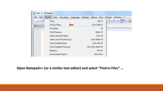 Cleaning and sorting data | PPTX