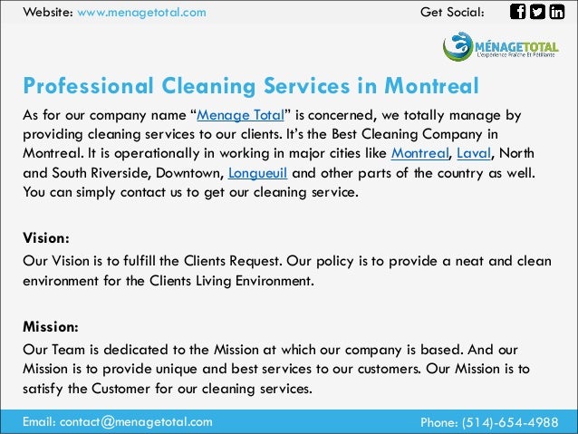cleaning services company montreal best cleaning company names