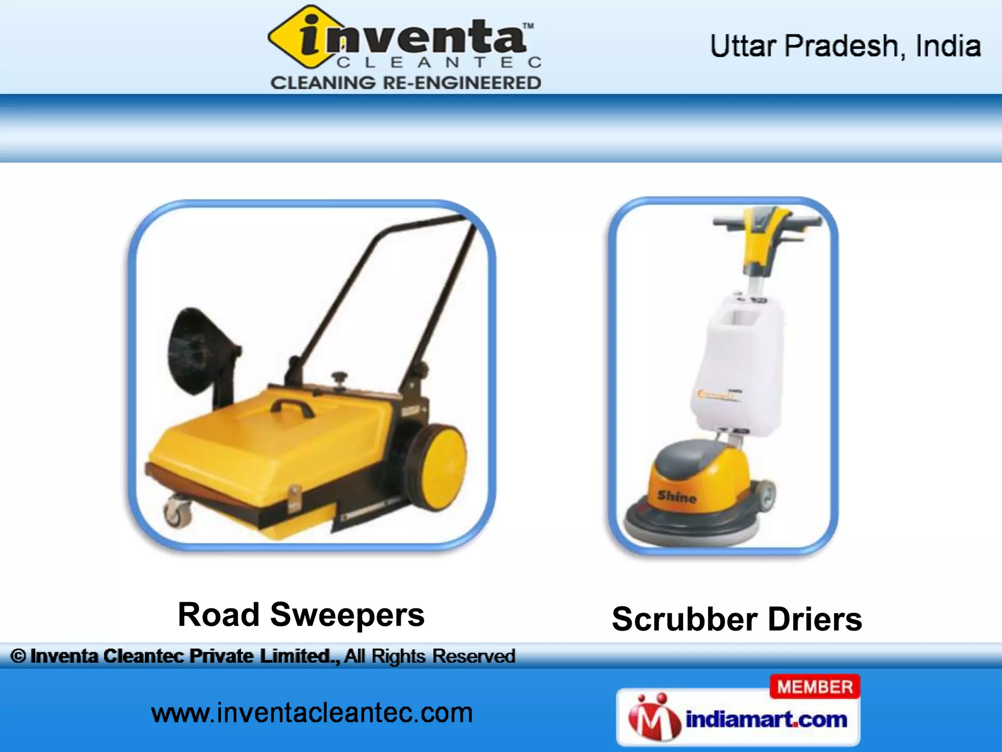 Road Sweepers Scrubber Driers
