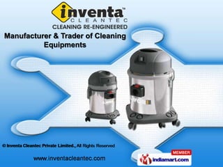 Manufacturer & Trader of Cleaning
          Equipments
 