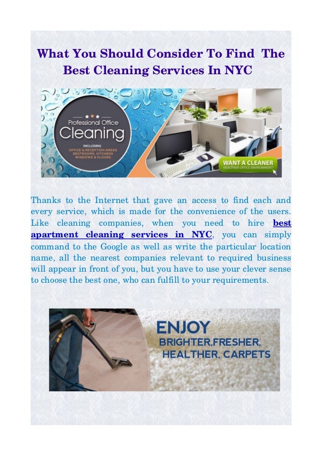the best cleaning services