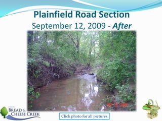 Plainfield Road SectionSeptember 12, 2009 - AfterClick photo for all pictures