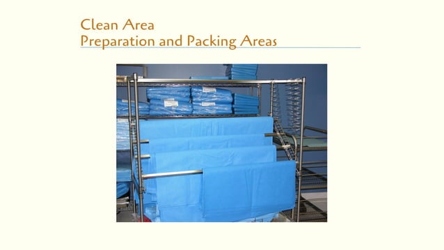 Cleaning in sterile areas.pdf explain why personal protective equipment ...