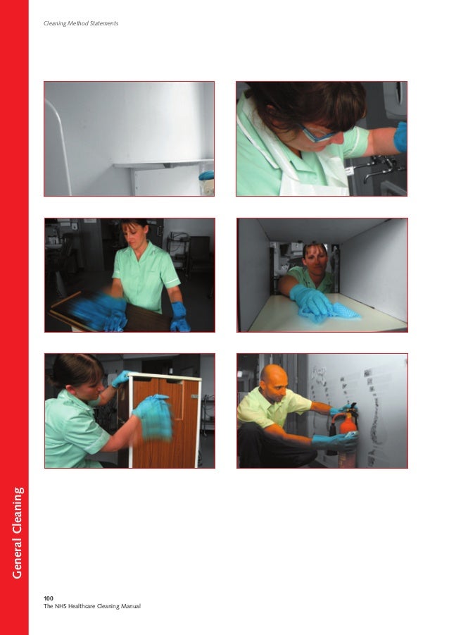 Cleaning method statements 2004 uk