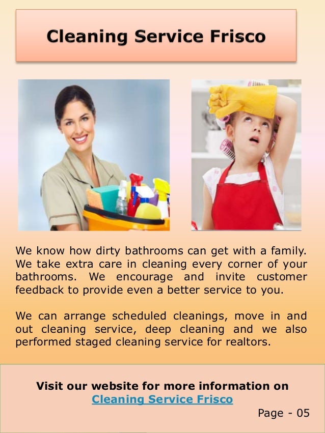 Cleaning service frisco