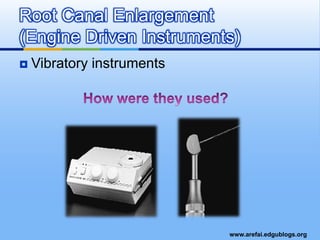 For ledges and perforations