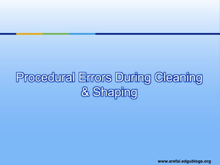 Root Canal Enlargement(Engine Driven Instruments)With the introduction of NiTi instruments attitudes changed