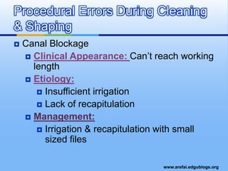 Always use an Irrigant