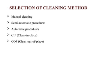 Cleaning Validation Ppt Pharmaceutical validation | PPTX