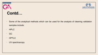 Cleaning Validation PRESENTATION- PV-JKS.pptx