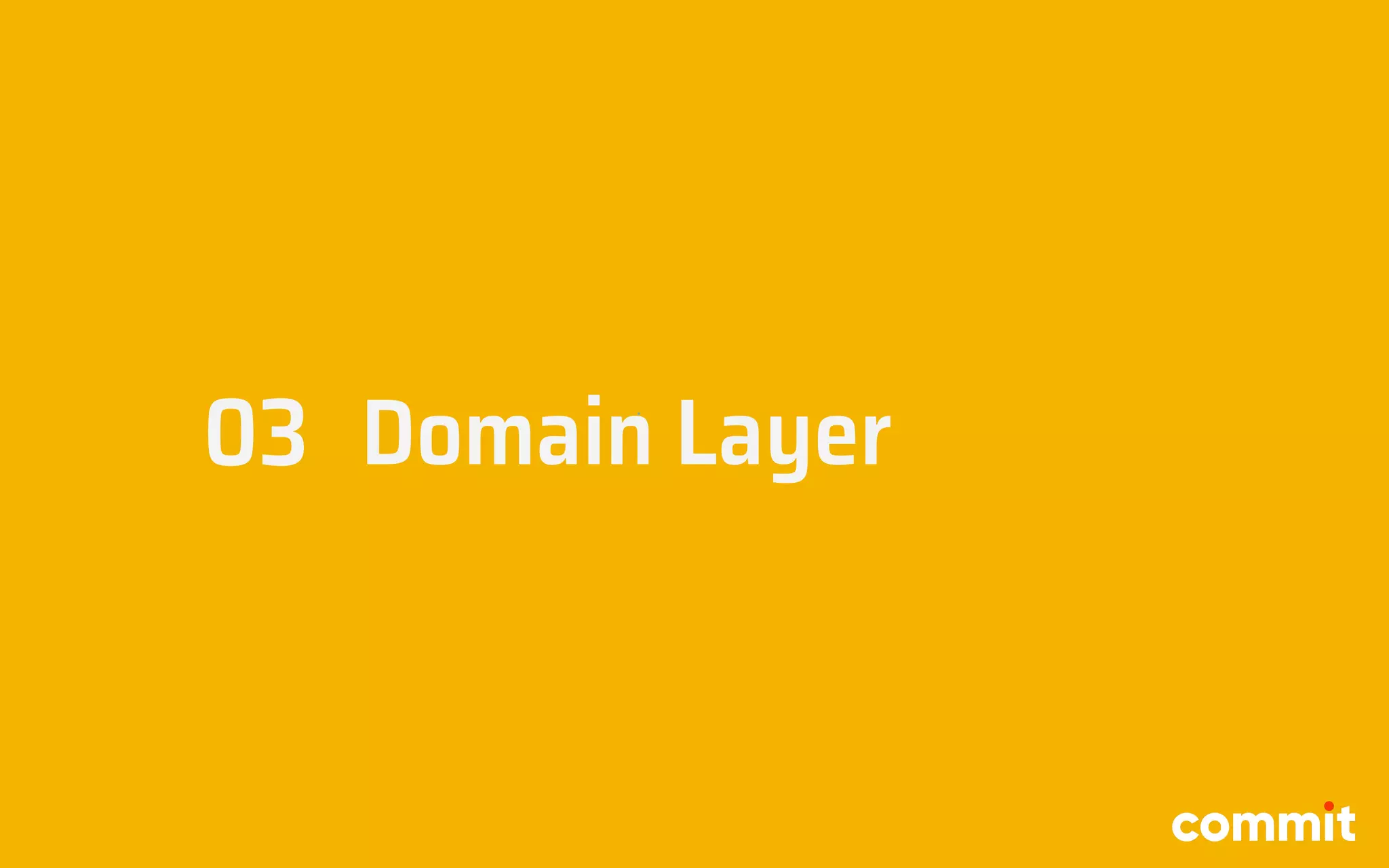 Domain Layer03
 