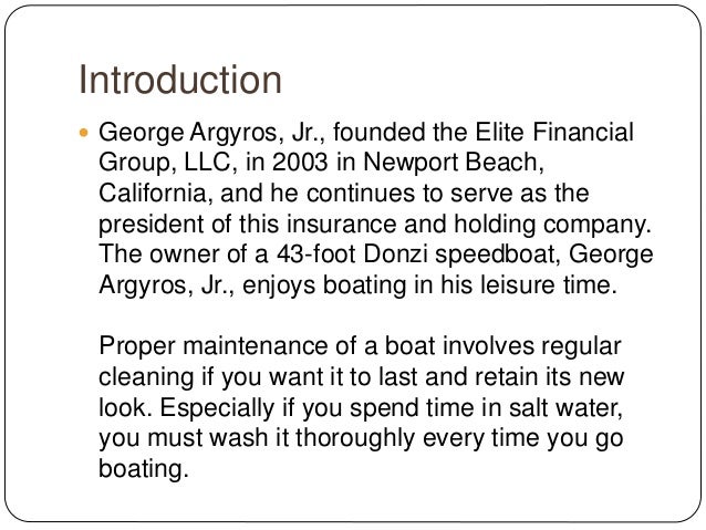 george argyros jr