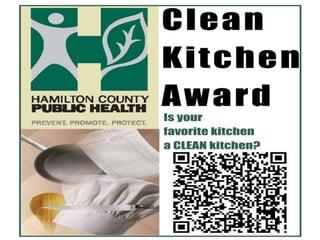 Clean Kitchen Award Winners September 2013 - From Hamilton County Public Health