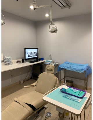 Cleanliness comes first in the operatory at Chula Vista dentist Estrella Dental