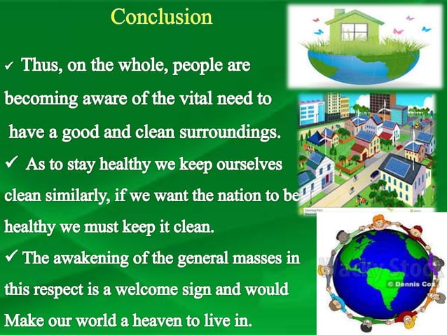 Cleanliness of surroundings and health | PPTX