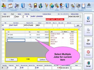 Select Multiple
Jobs for current
item
 