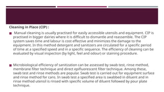 Clean Milk Production / Hygienic practices in production of milk | PPTX