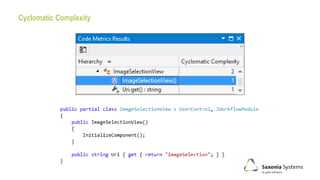 Cyclomatic Complexity
 