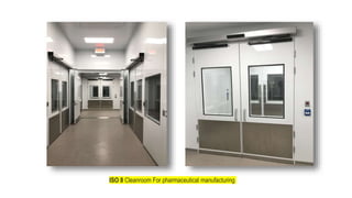 ISO 8 Cleanroom For pharmaceutical manufacturing
 