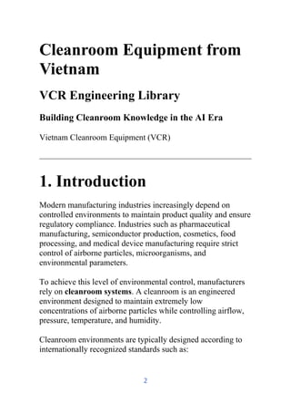 Cleanroom Equipment from Vietnam - Vietnamcleanroom equipment ...