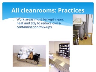 Cleanroom BEHAVIOUR IN PHARMA & BIO TECHNOLOGY | PPTX
