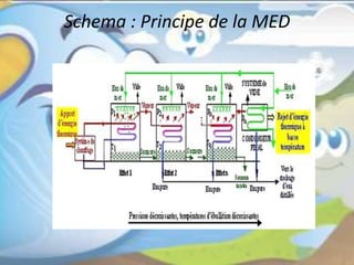 Schema : Principe de la MED
 