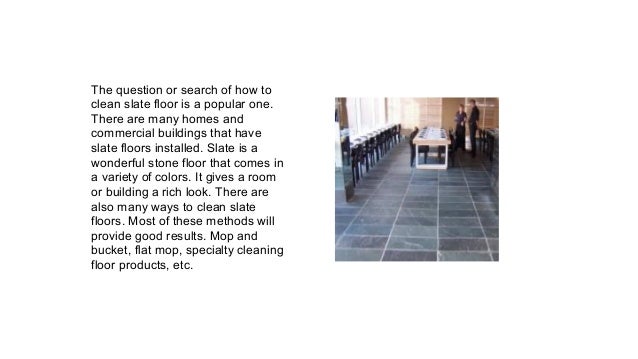 Clean Slate Floor Steam Mop Cleaning Residential