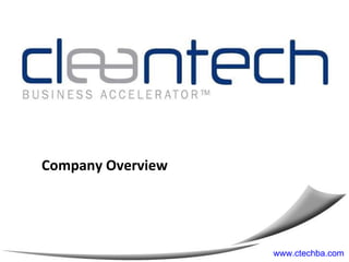 Company Overview www.ctechba.com 