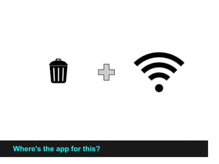 Where's the app for this?
 