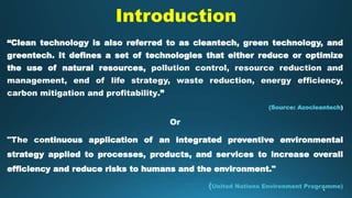 Clean Technology.pptx