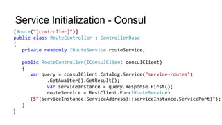 Clean up this mess - API Gateway & Service Discovery in .NET