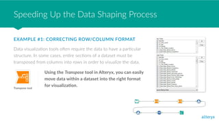 Alteryx Tableau Integration | Clean Your Data Faster for Tableau with ...