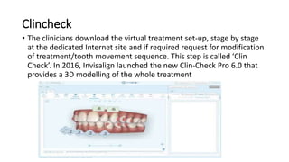 Clear aligner treatment | PPTX