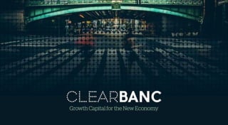 Clearblanc pitch deck