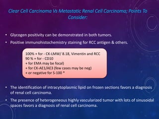 Clear cell lesions of head & neck. | PPTX