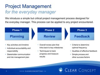Clear Concept Overview | PPTX
