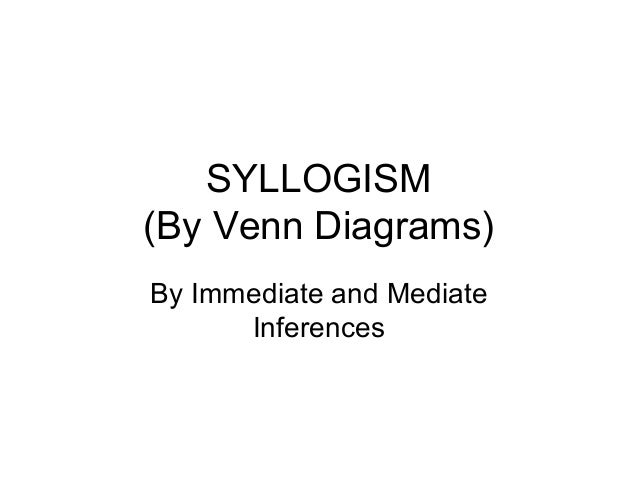 clear concepts of syllogism key rules clear venn diagram