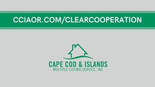 CCIAOR.COM/CLEARCOOPERATION
 