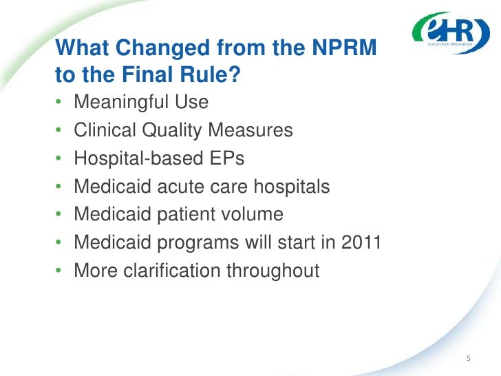 CMS Meaningful Use Rule Announcement 7 13 2010 Cms meaningful use rule announcement 7 13 2010