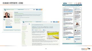 CASE STUDY: CRI
26
 